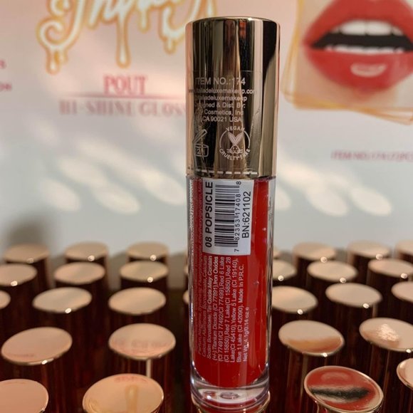 Italia deluxe thirsty pout hi shine lipgloss set of (3) - Picture 5 of 9